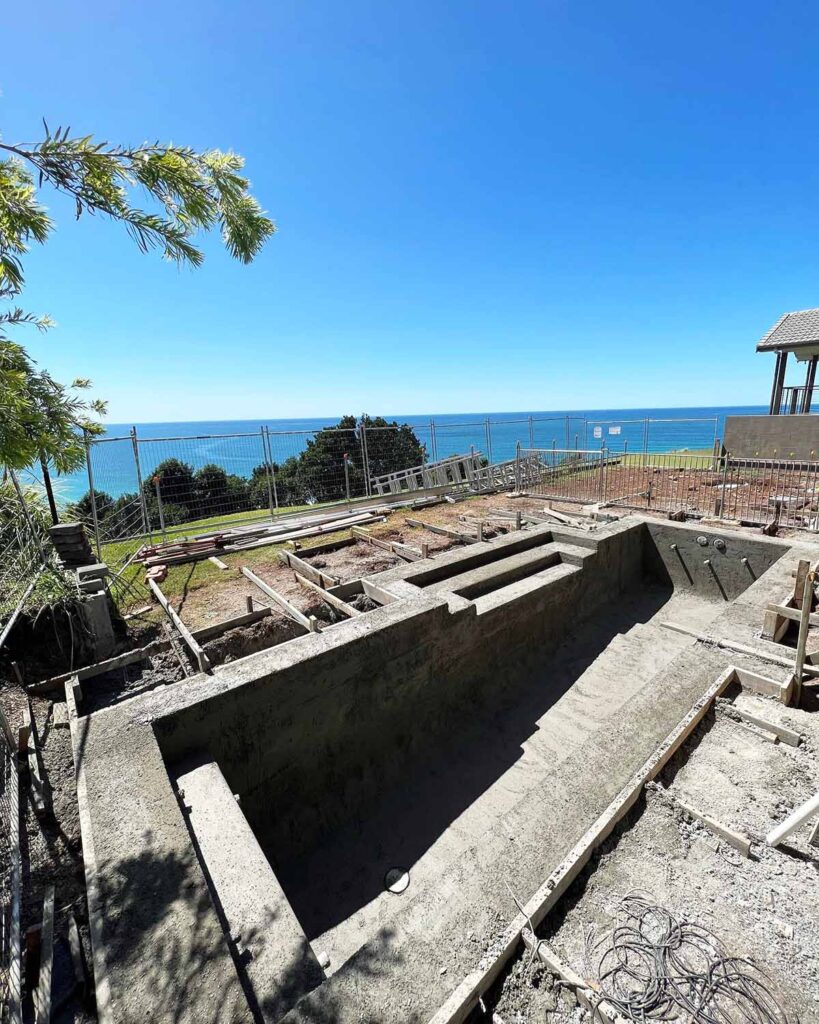 High-quality concrete pool installation in Ballina